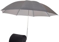 Bo-Camp Stuhl-Sonnenschirm, Grau