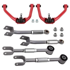 Front/Rear Camber Arms Traction Arms Kit For 2003-2009 Nissan 350Z Infiniti G35