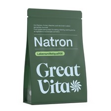 GreatVita Natron Pulver 800g Beutel Lebensmit...