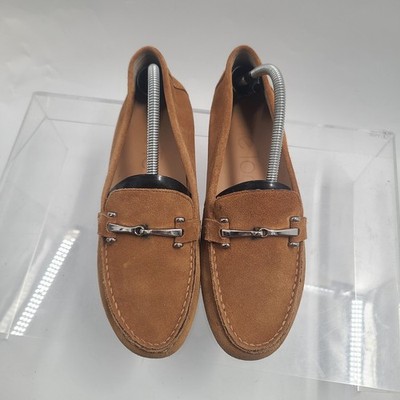 Me Too Pacific Suede Leather Bit Loafers 10M  Driving Flats EquestrianStyle