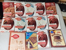Lot of 13 Sealed Betty Crocker Pillsbury Easy Bake Oven Mixes in Boxes