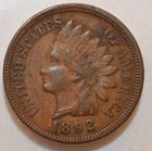 1892 Indian Head Cent