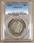 1914-S BARBER HALF DOLLAR PCGS F12 684831