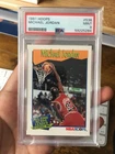 1991 Hoops Michael Jordan All-Time Leader #536 Chicago Bulls (HOF) PSA 9 MINT