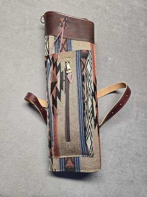 Vintage Neet Traditions Arrow Back Quiver Navajo Left Hand T-BQ-12 Archery 