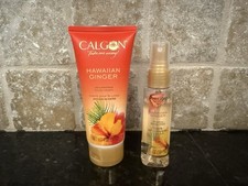 Calgon Take Me Away Bubble Bath, Body Wash Bath Salts Hawaiian Ginger travel