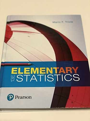 #ad Elementary Statistics Hardcover by Triola Mario Very Good $19.06