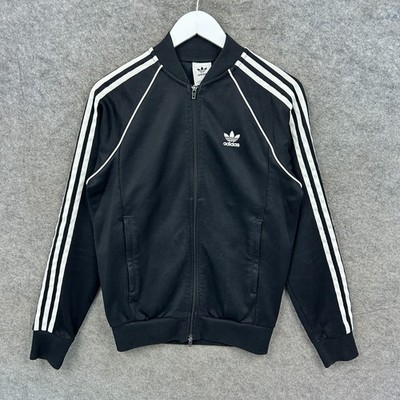 Adidas Jacke Herren Small Schwarz Adicolor Classics SST Track Top Originals Trefoil