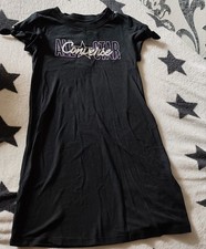 Converse All Star  Mädchen Kleid Schwarz 110...