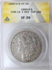 1886-0 US Morgan Silver Dollar ANACS VF35 (VAM-1A Top 100)