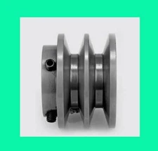 2BK 5/8" Bore 2 GROOVE Sheave PULLEY FOR 5L BELT 2" OD 2BK20-5/8" BORE OD 2.25"
