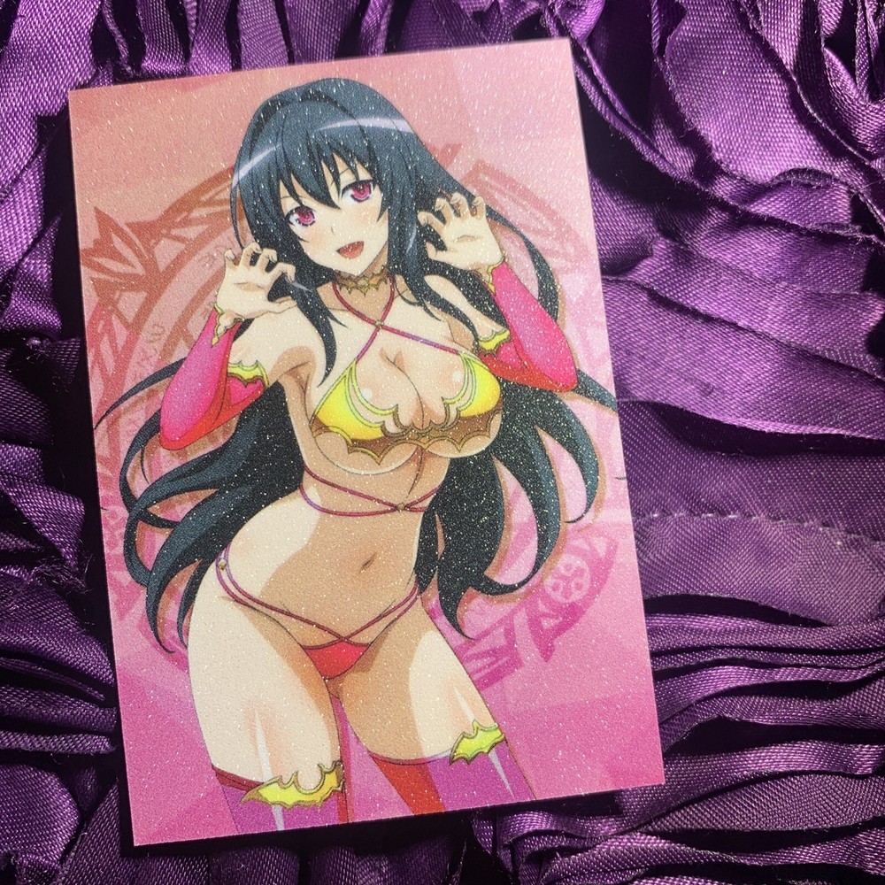 Yuuma Amano High School DxD Dress Up Anime Waifu Matte Foil Girl Card