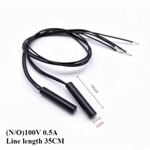 Embedded Reed Switch 6*30mm Proximity Magnetic Control Switch GPS-01 Open Wire