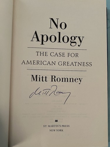 LOT OF Political Democrat Signed AUTOGRAPHed BOOKS Clinton Bush Romney Moore - Picture 10 of 10