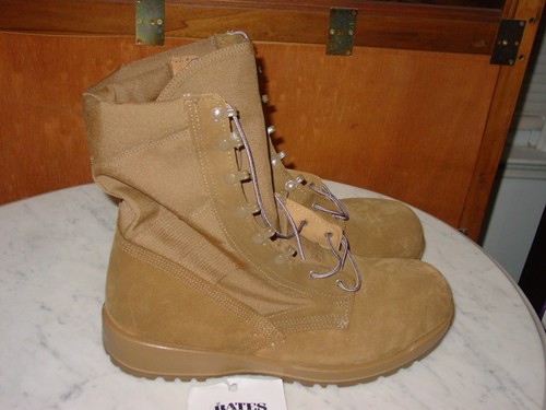 2017 Mens Bates E41800A Coyote Hot Weather Temperate Boots! Size 13 (WIDE) NEW! - Picture 4 of 12
