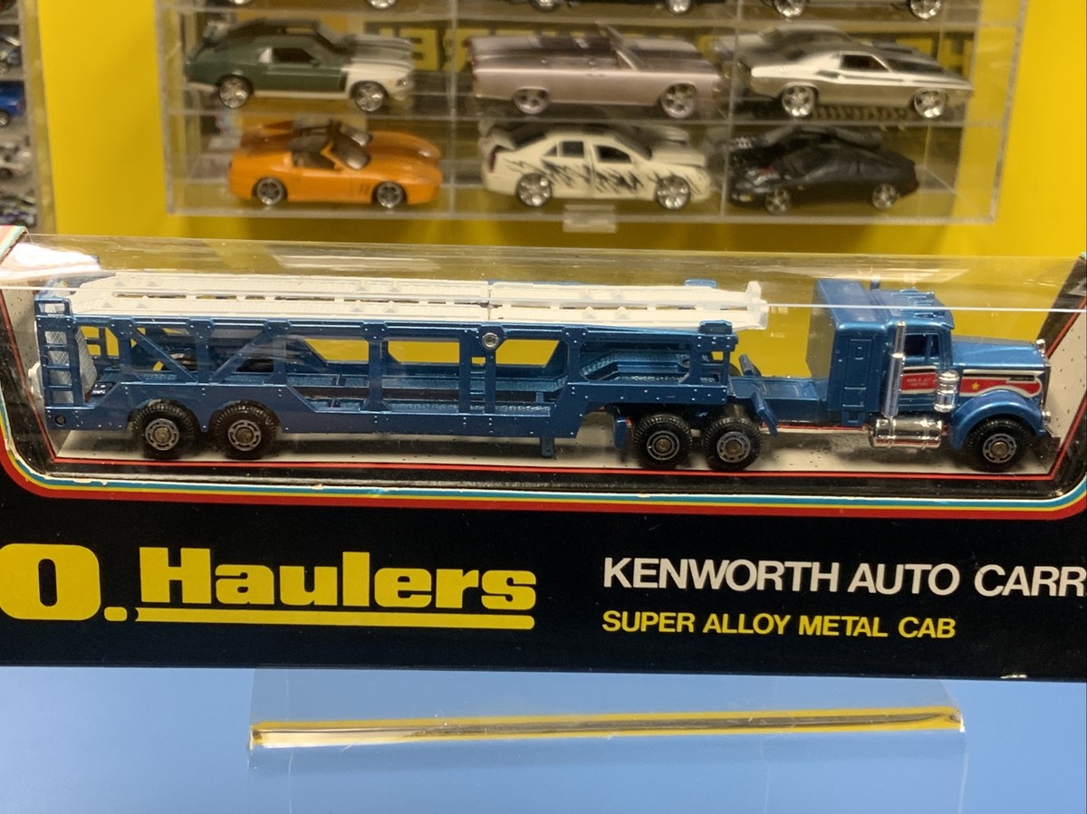 SHINSEI KENWORTH AUTO CARRIER H.O. HAULERS SUPER ALLOY METAL