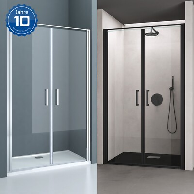 doporro Nischentür Dusche Duschtür Schiebetür Pendeltür Duschabtrennung T66 NEU!