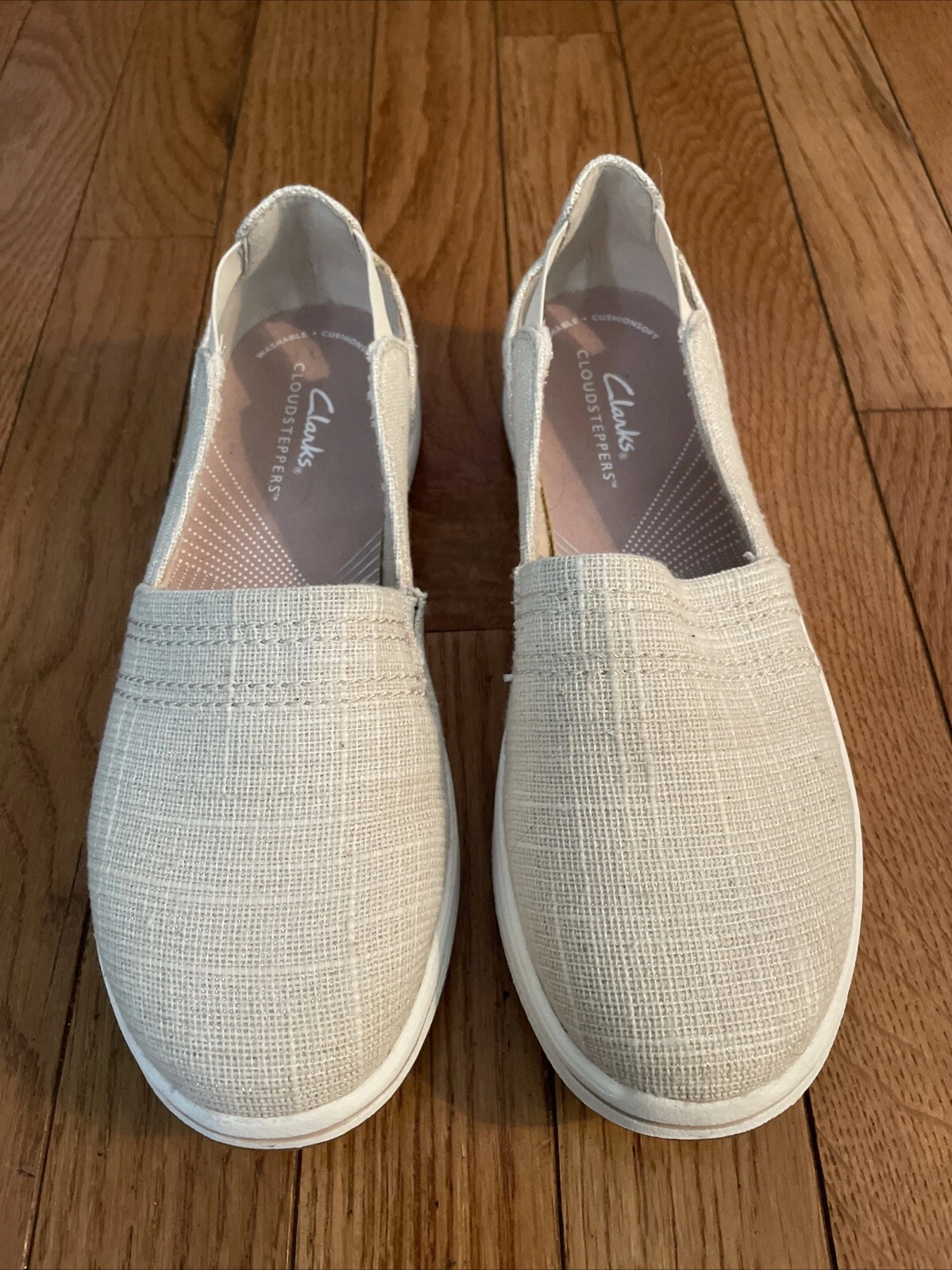 Sneaker Clarks Cloudstepper Breeze Step Slip On taglia 6 5 di interesse naturale
