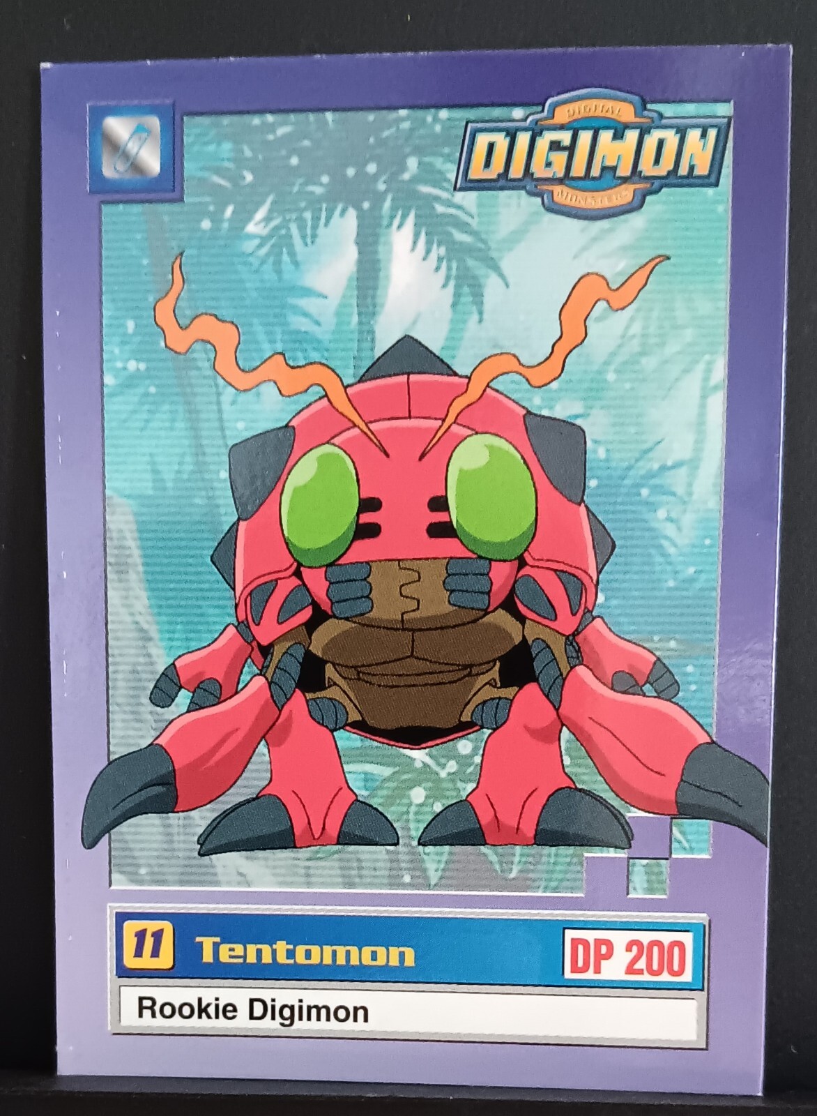 Digimon - Tentomon #11 14/34 Upper Deck Rookie Digimon 2000 NM