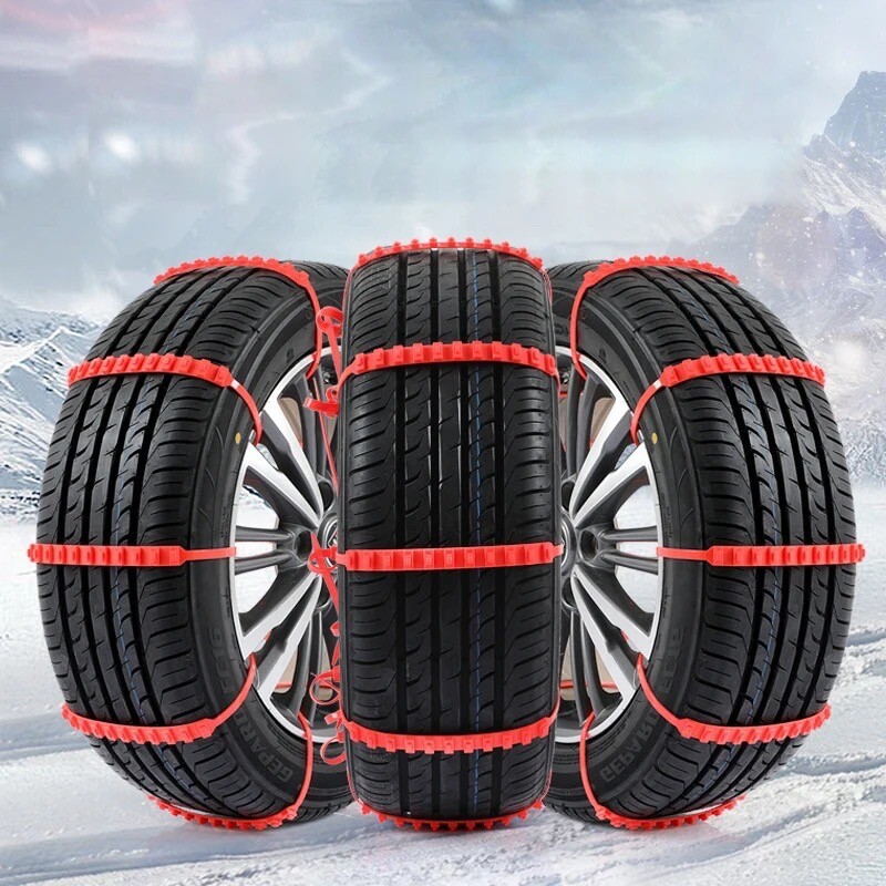 20pcs Car Van Tyre Snow Chain Plastic Zip Tie Grip Ice Winter Wheel Off