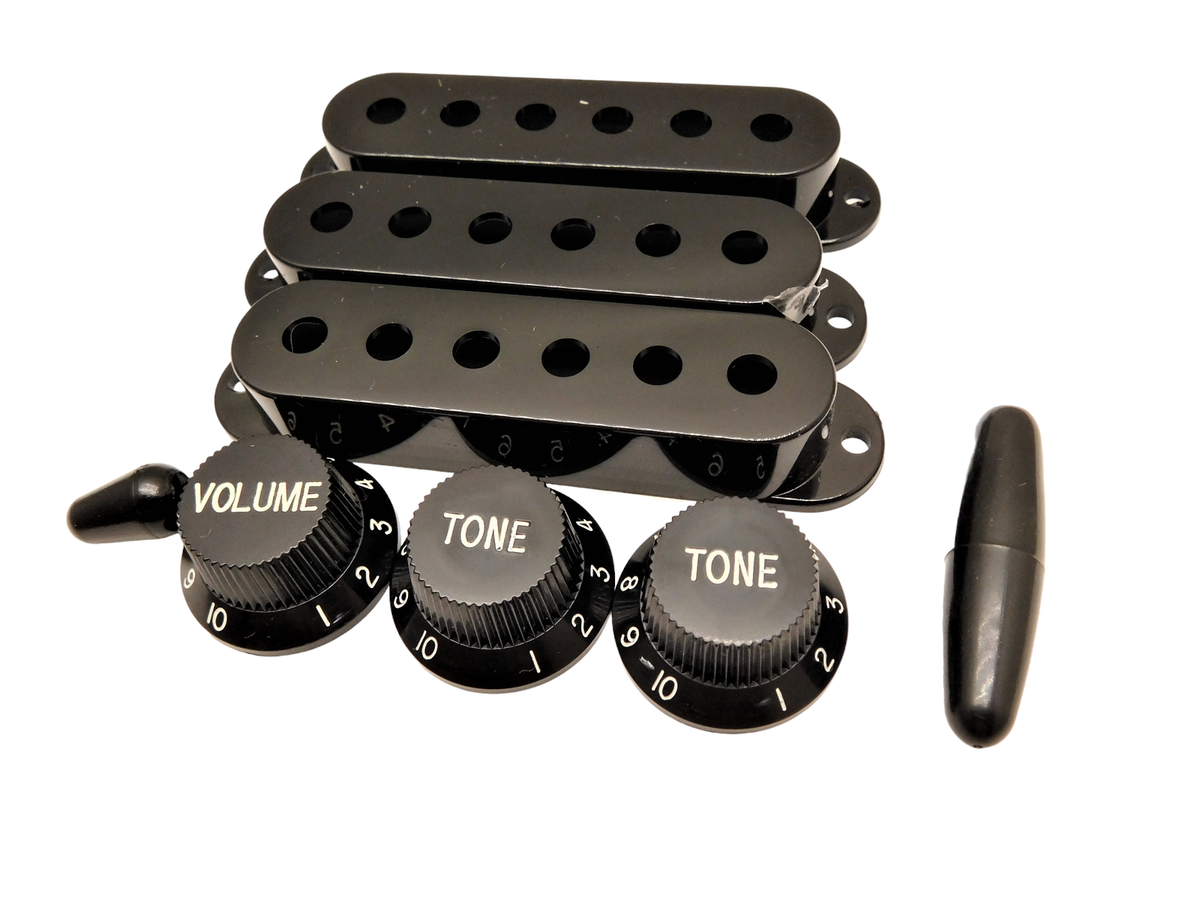 Kit 3 Manopole Nere per Fornello Thetford - SSPA0911.BK - Euro