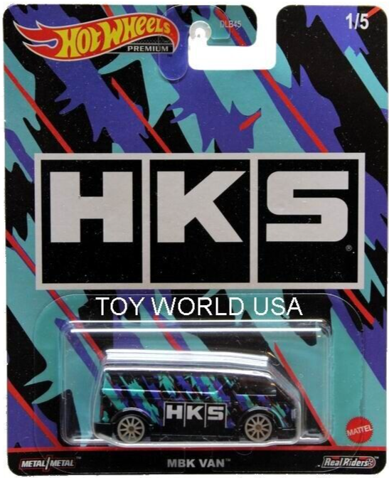 2021 Hot Wheels Speed Shop MBK Van HKS Pop Culture Edition