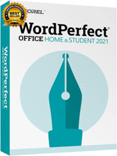 Wordperfect Office Home  Student 2021  Office Suite of Word Processor, Spreads