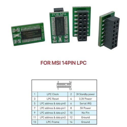 TPM 2.0 Encryption Security Module Remote Card Windows Upgrade T3A3 Q3D6 E6S4 - Photo 4/13