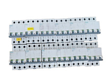 SIEMENS MCB 10C C6 3POLE CIRCUIT BREAKERS 415V USED MADE IN INDIA 6C 12 NOS 