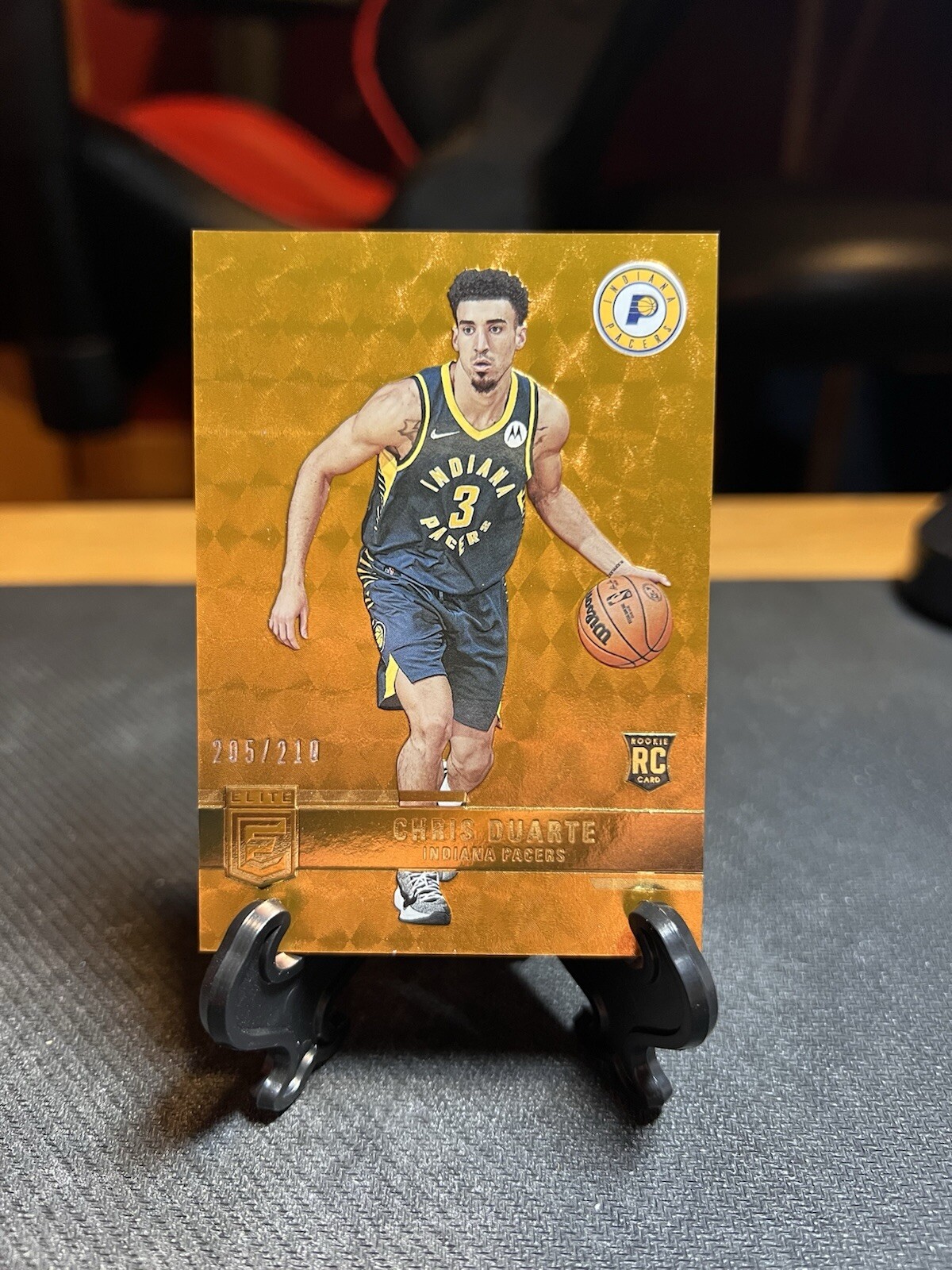 2021-22 Donruss Elite Rookies Orange /210 Chris Duarte #236 Rookie RC