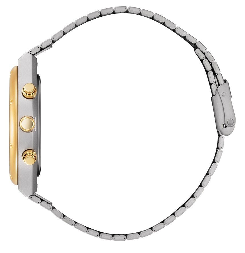 Citizen Eco-Drive AT2544-64E Chronograph Black Analog Gold Tone