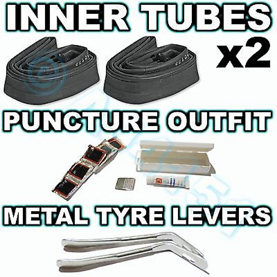 Inner tubes, Puncture Repair Outfit, Tyre Levers Pram Buggy Bike