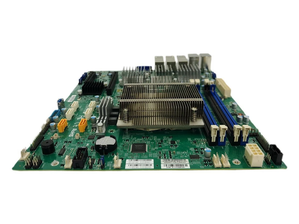 Supermicro Motherboard X10SLH-N6-ST031 - E3-1270 V3 1U Passive Heatsink 6x 10GBE - Image 2 of 3