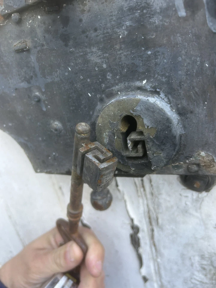 Grande Serrure Louis XV XVIIIeme Maison de Maître Château Portail Porte d Entrée - Photo 3/4