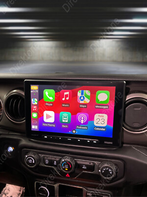 Fit Jeep Wrangler JL Gladiator 2018-2022 Apple Carplay Radio GPS Navi Android 13