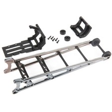 NEW Traxxas BLK Chrome Assembled Wheelie Bar w/Mount Drag Slash FREE US SHIP