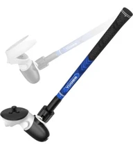 VR Golf Club Handle Attachment Compatible With Meta Quest 3 Ergonomic Non-Slip D