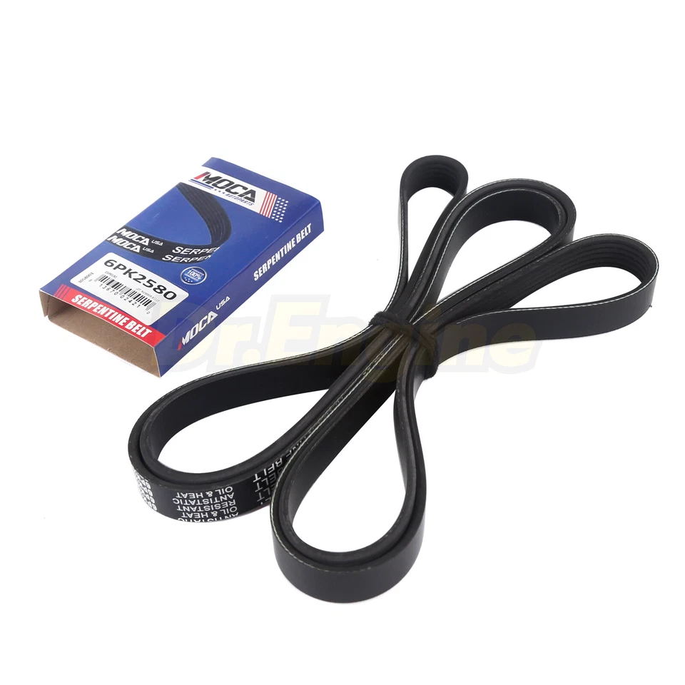 Kit de componentes de transmisión por correa Serpentine para Hyundai Sonata Kia Forte Rondo Optima Foto 3 de 4