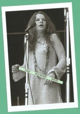 Found 4X6 PHOTO of Rock Star Singer JANIS JOPLIN AKA The Kozmic Blues Pearl Lady