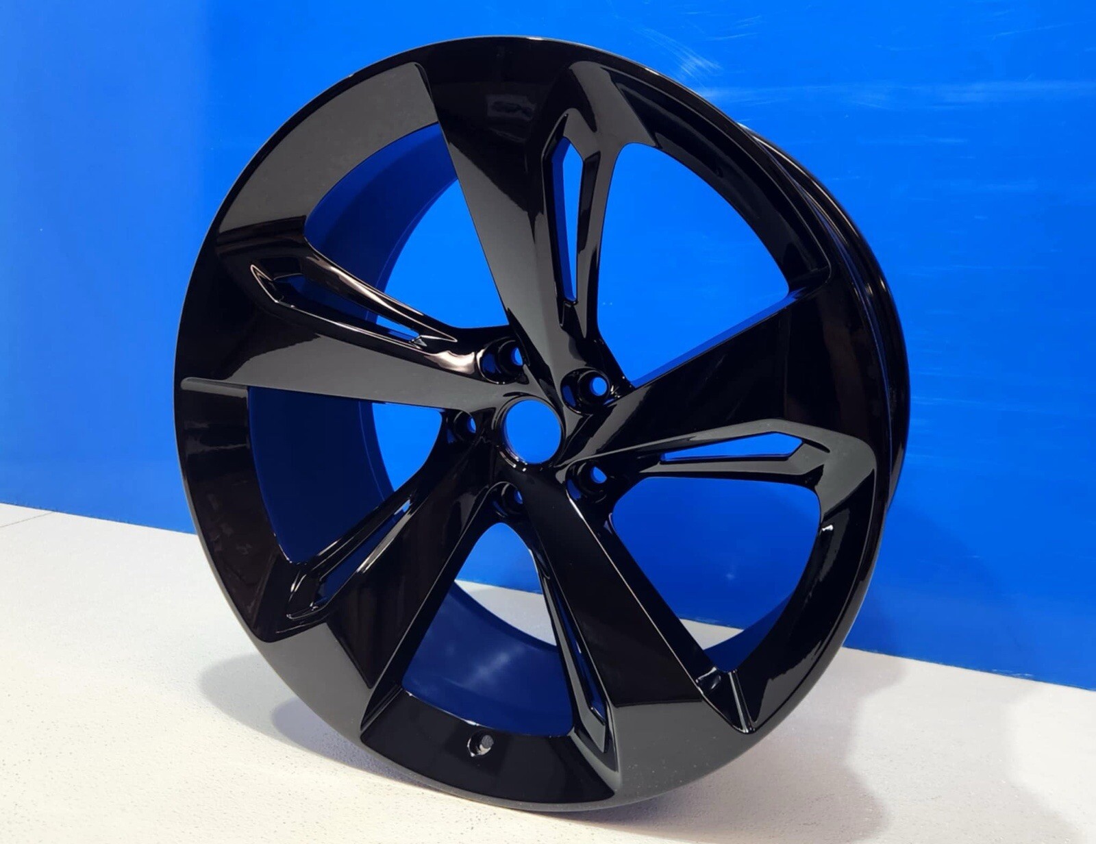 22"  Bentley Bentayga Factory OEM Black Genuine Wheel Rim Left