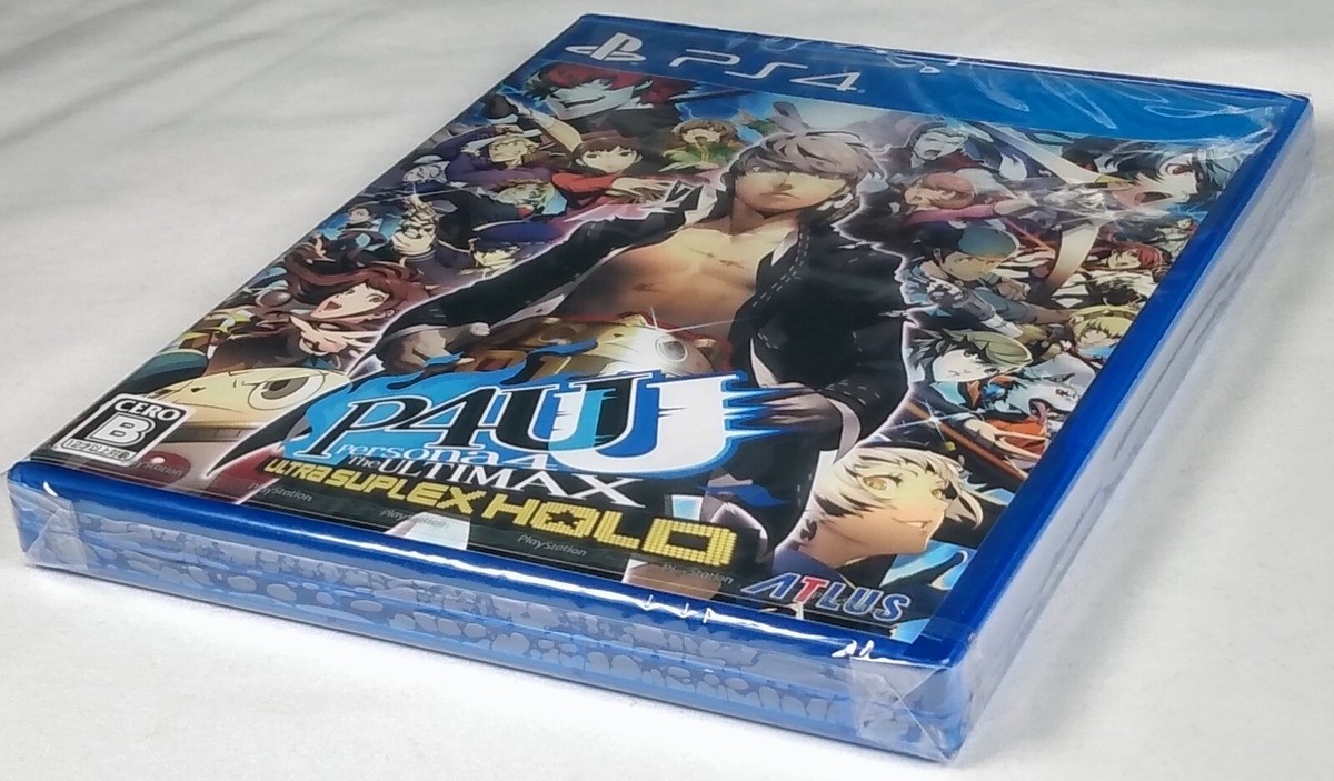 PERSONA 4 ARENA ULTIMAX New PS4 Game JP RELEASE (No English