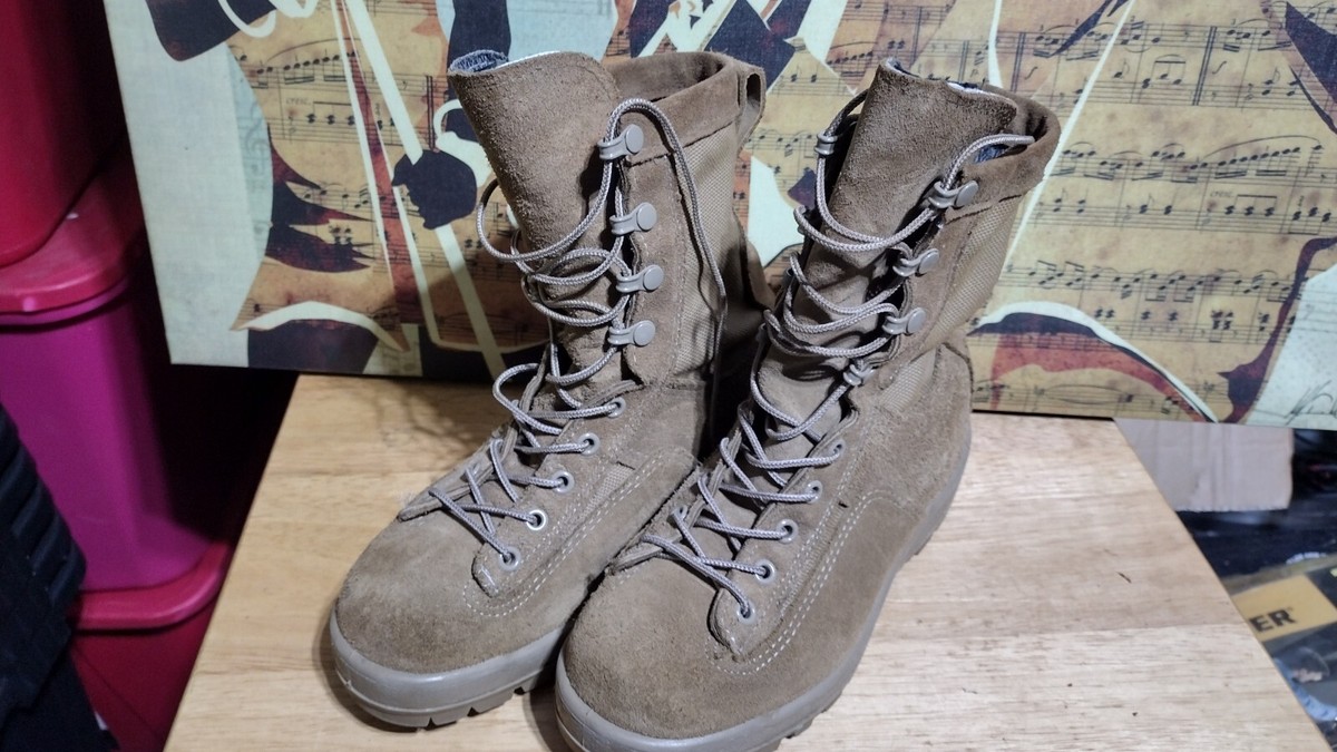 McRae Footwear Military Combat Boots Gore-Tex Vibram Tan  display picture 1