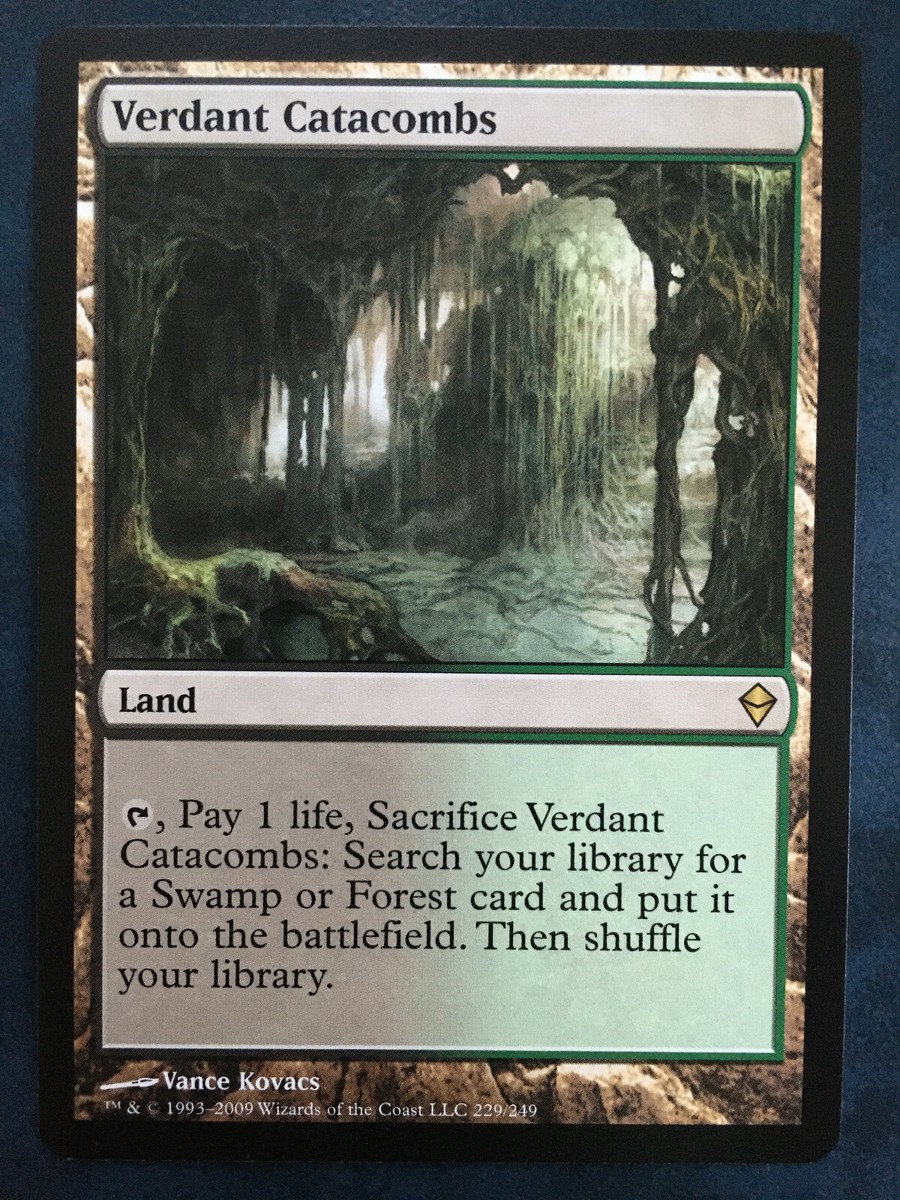 Verdant Catacombs (NM) - Zendikar - English Magic MTG - Toploader Shipping | eBay Verdant Catacombs (NM) - Zendikar - English Magic MTG - Toploader Shipping | eBay