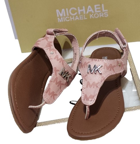 【送料&関税込】Michael Kors Lena Leather Sandal Pink Color Michael Kors Collection Lena Leather Sandal Pink Color 37.5