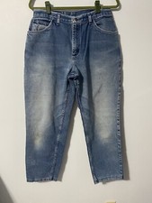 Vintage 90s Gitano Mom Jeans Light Wash High Waist wide Leg -waist 31"