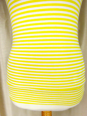 T-shirt Femme Terranova Italie Jaune XS (FR34/US2/UK6) – Neuf Avec étiquettes – Plage