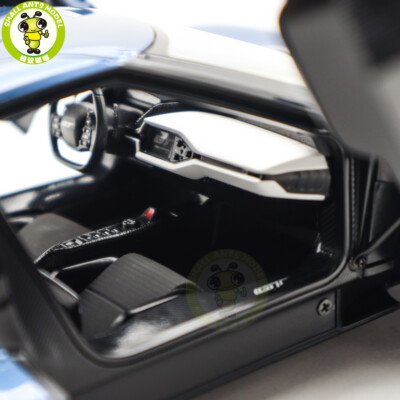Modèle Réduit Autoart Ford GT 2017 Bleu - Échelle 1:18 - AA72942 - Neuf Dans Sa Boîte
