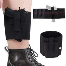 Tactical Concealed Ankle Drop Leg Holster Pistol Hidden Carry Holder Universal