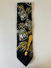 Anheuser Busch Genuine Men's Necktie Tie Polyester Bud Light Love You Man 55"