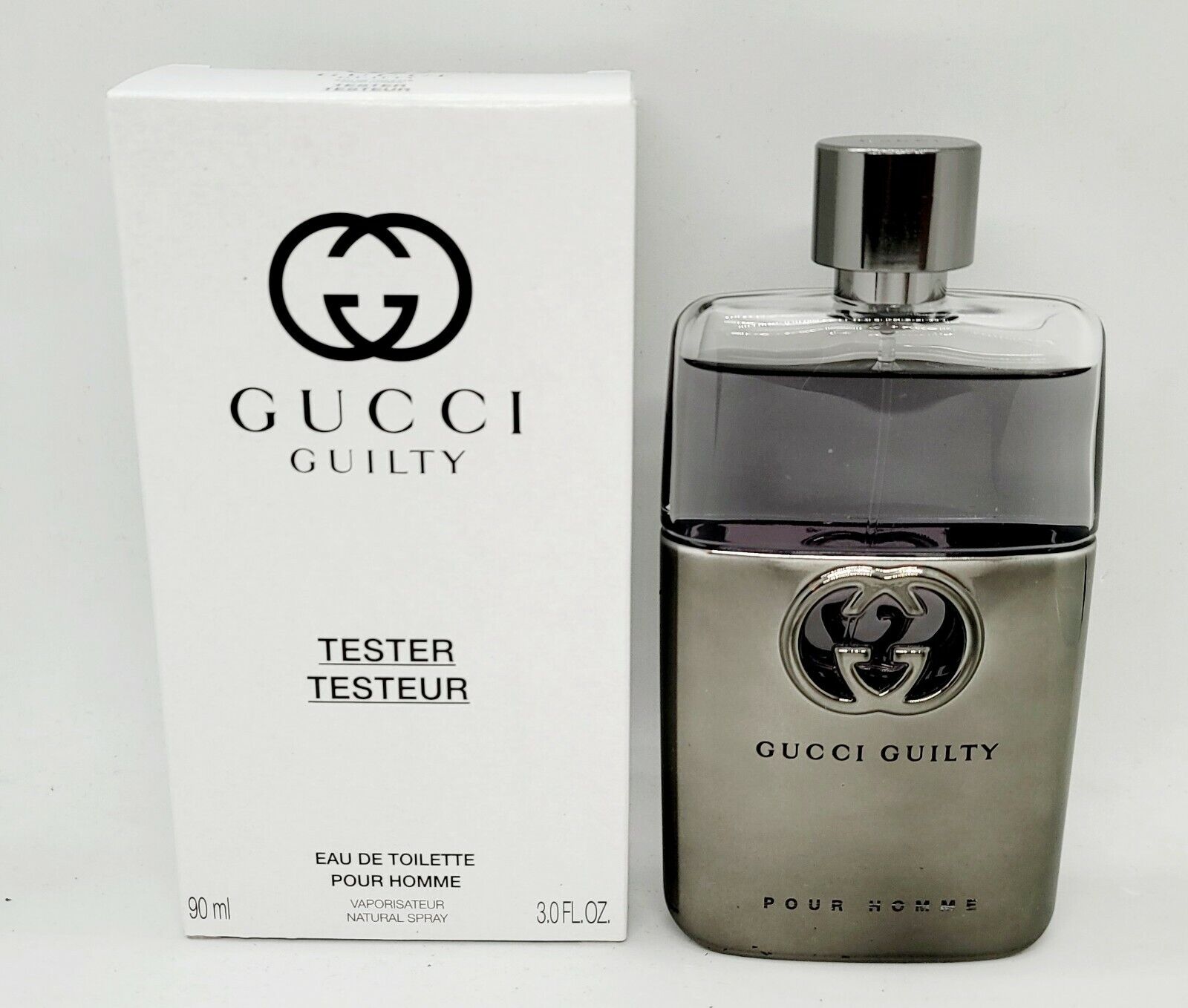  Gucci Pour Homme 3.0 oz Eau de Toilette Spray : Beauty &  Personal Care